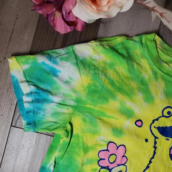 Sesame Street Cookie Monster Tie Dye Women's T-Shirt Size Small NWOT - Picture 13 of 15
